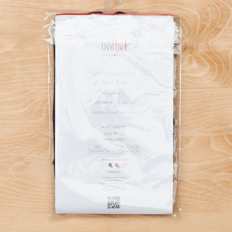 Body lupetto unisex caldo cotone manica lunga Noibel - ErreGiModaBimbo