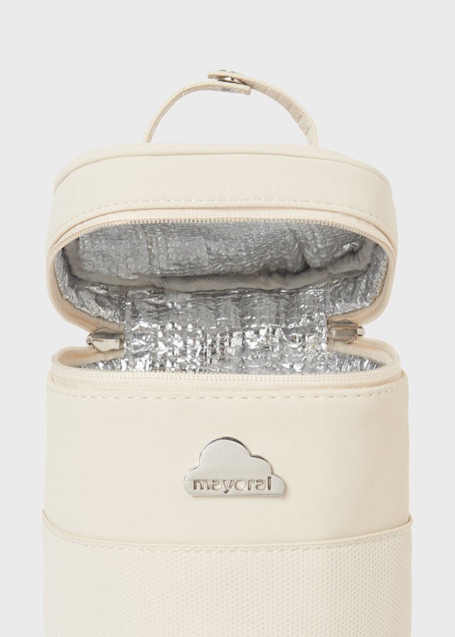 Borsa termica cilindrica Mayoral siminpelle Beige - ErreGiModaBimbo