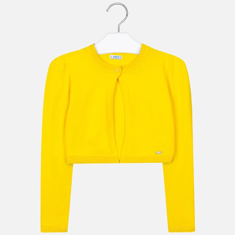 Cardigan giallo bambina Mayoral - ErreGiModaBimbo