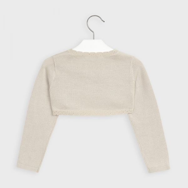 Copri spalle cardigan bambina Mayoral Beige - ErreGiModaBimbo