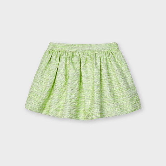 Gonna bambina Mayoral con pinces e tasche verde - ErreGiModaBimbo