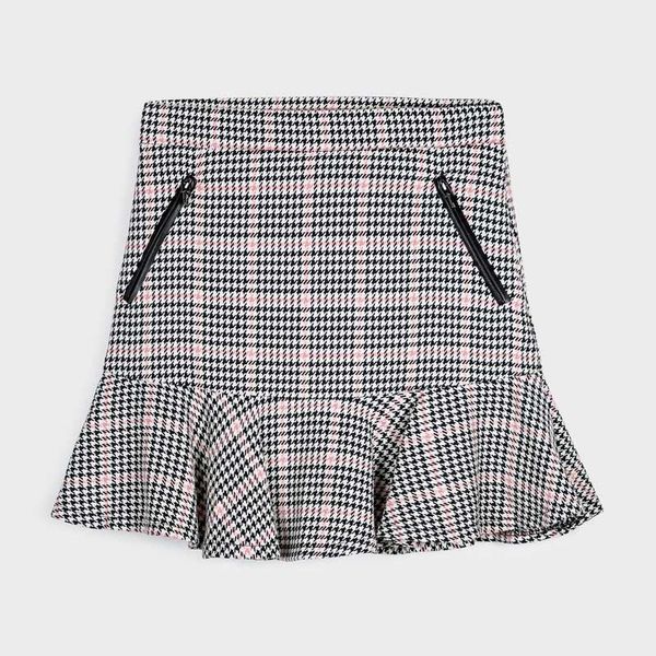 Gonna volant ragazza Mayoral stampa pied de poule - ErreGiModaBimbo