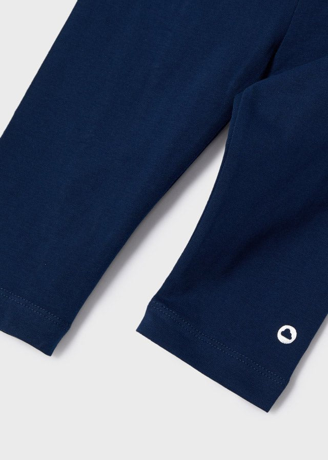 Leggings basico corto bambina Mayoral blu marino - ErreGiModaBimbo