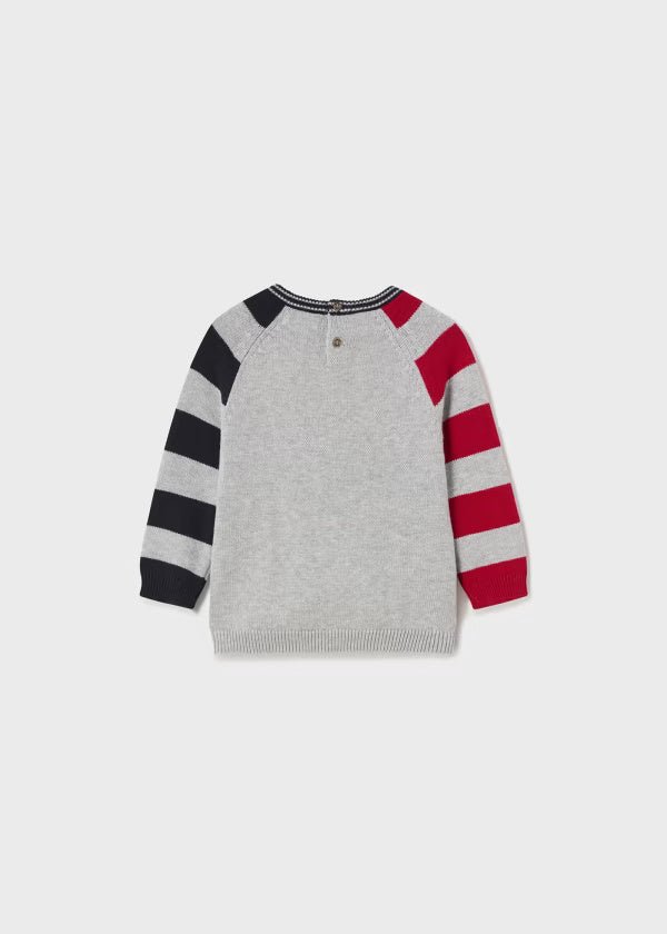 Maglioncino combinato neonato Mayoral grigio - ErreGiModaBimbo