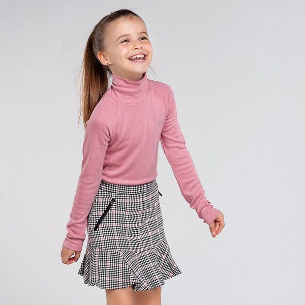 Maglioncino dolcevita ragazza Mayoral rosa caldo cotone - ErreGiModaBimbo