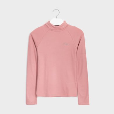 Maglioncino dolcevita ragazza Mayoral rosa caldo cotone - ErreGiModaBimbo