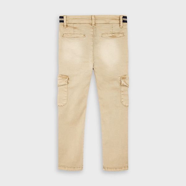Pantaloni cargo bambino Mayoral Beige Stile Casual - ErreGiModaBimbo
