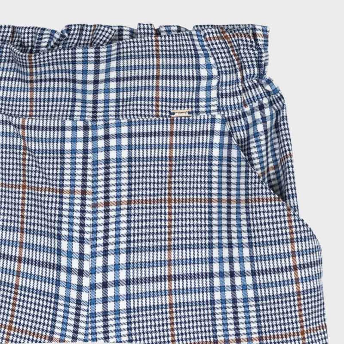 Pantaloni Culotte Bambina Quadri Mayoral - ErreGiModaBimbo