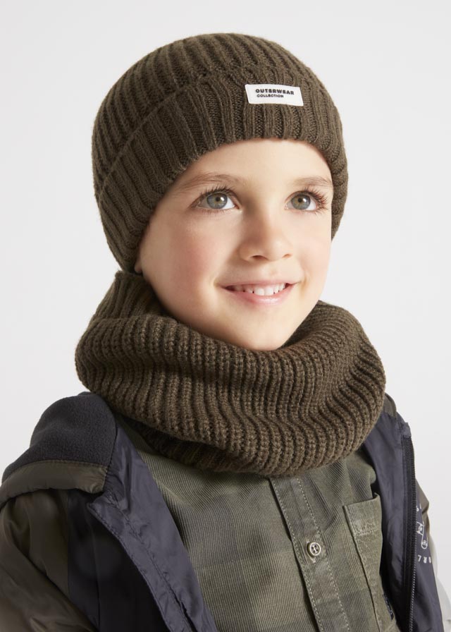 Scaldacollo bambino Mayoral verde bosco - ErreGiModaBimbo