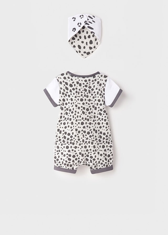 Set 2 Pagliaccetti con bandana neonato Mayoral Newborn tigro - ErreGiModaBimbo