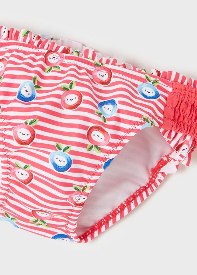 Set 2 slip costume da bagno neonata "Fruit" - ErreGiModaBimbo