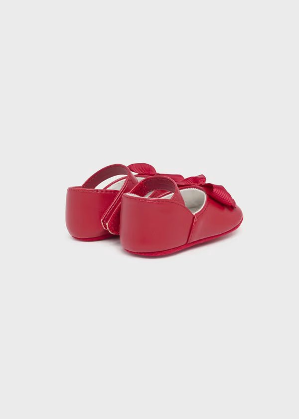 Set ballerine e fascetta rosse neonata Mayoral Newborn - ErreGiModaBimbo