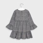 Abito di punto bambina Mayoral fantasia Galles grigio - ErreGiModaBimbo