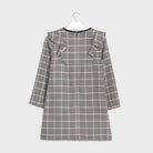 Abito girocollo ragazza Mayoral fantasia a contrasto - ErreGiModaBimbo