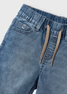 Bermuda soft jeans chiaro denim cotone bambino Mayoral - ErreGiModaBimbo