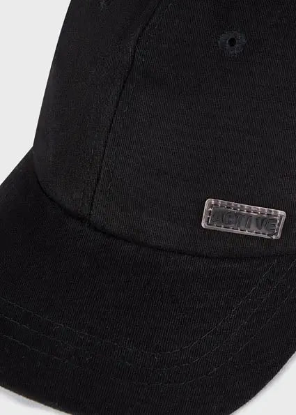 Cappello cotone bambina Mayoral nero - ErreGiModaBimbo