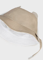 Cappello cotone reversibile beige e bianco neonato Mayoral - ErreGiModaBimbo