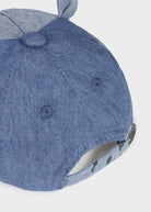 Cappello jeans motivo ricamato in cotone neonato Mayoral - ErreGiModaBimbo