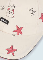 Cappello stampa rosso mare cotone neonato Mayoral - ErreGiModaBimbo