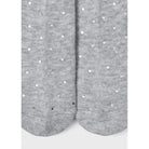 Collant calzamaglia grigia neonata Mayoral Newborn pois silver - ErreGiModaBimbo