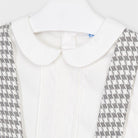 Completo 2 pezzi gonna bambina Mayoral microfantasia grigia - ErreGiModaBimbo