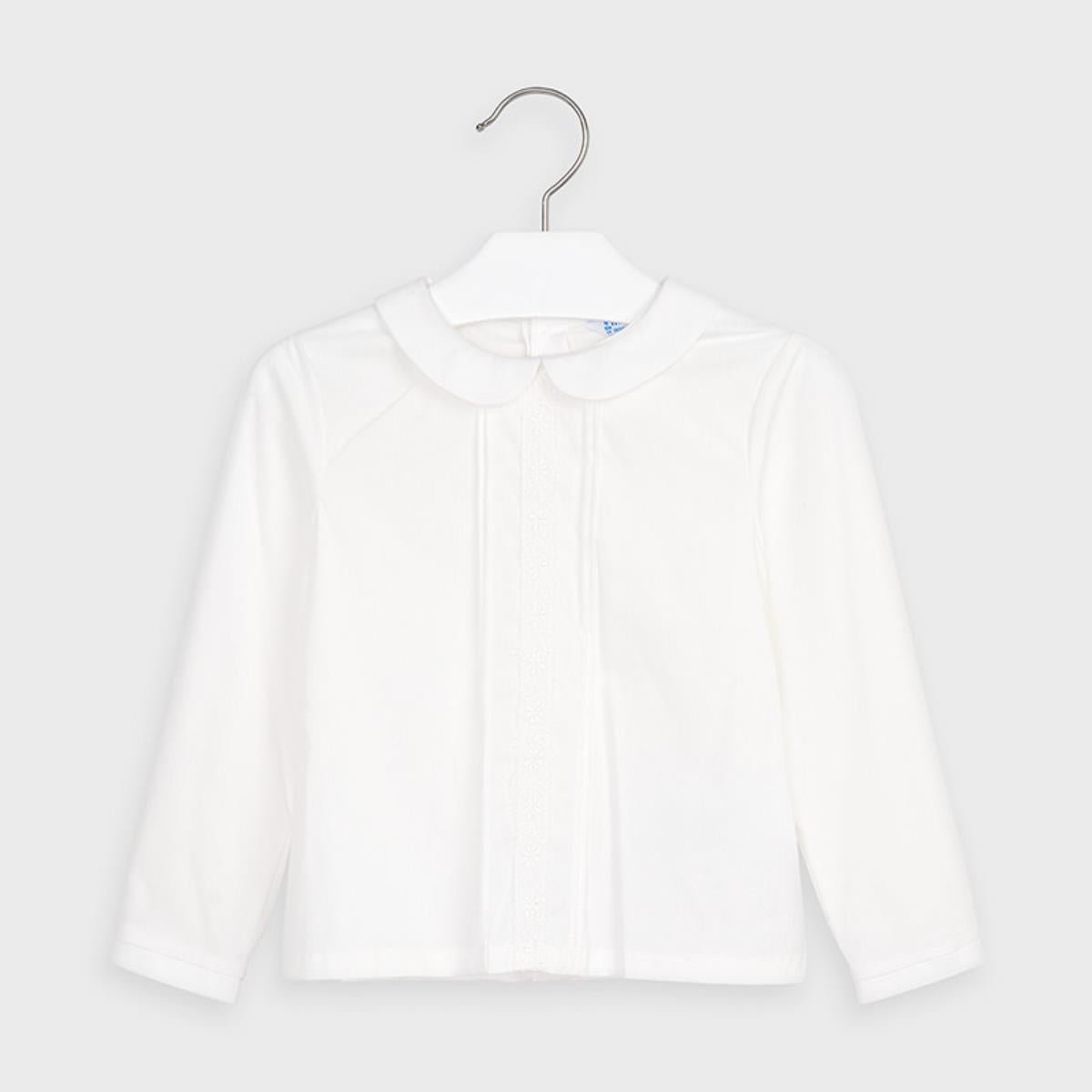 Completo 2 pezzi gonna bambina Mayoral microfantasia grigia - ErreGiModaBimbo