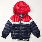 Giubbino neonato brand Ativo invernale bicolor Rosso - ErreGiModaBimbo