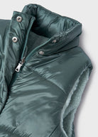 Giubbino smanicato reversibile bambina Mayoral verde - ErreGiModaBimbo