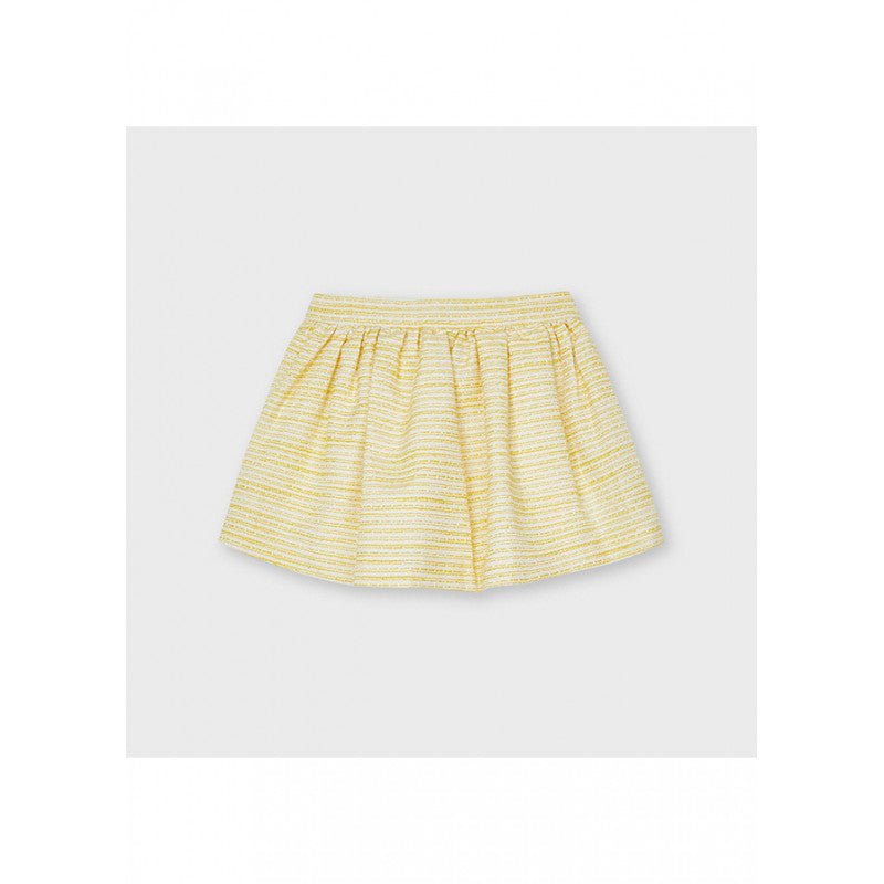 Gonna bambina Mayoral con pinces e tasche gialla - ErreGiModaBimbo