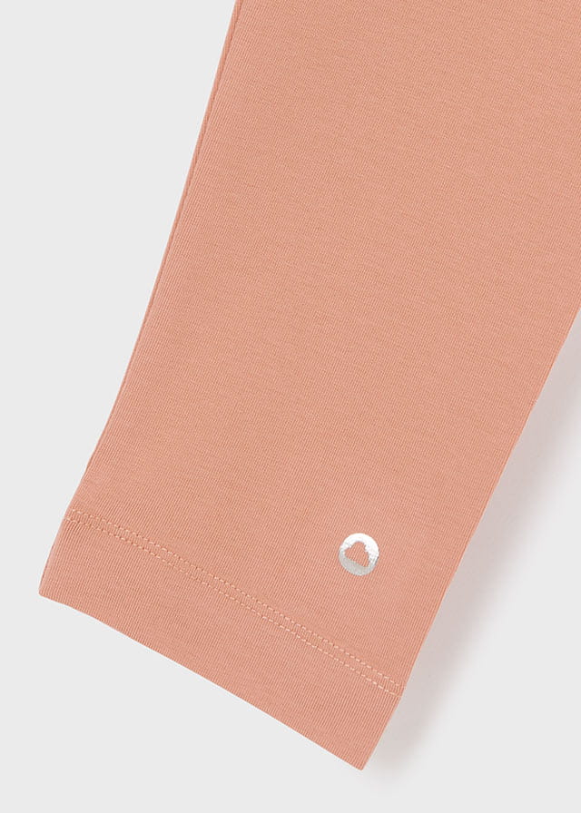 Leggings corto basico ragazza Mayoral salmone - ErreGiModaBimbo