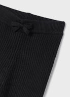 Leggings viscosa costine bambina Mayoral nero - ErreGiModaBimbo