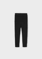 Leggings viscosa costine bambina Mayoral nero - ErreGiModaBimbo