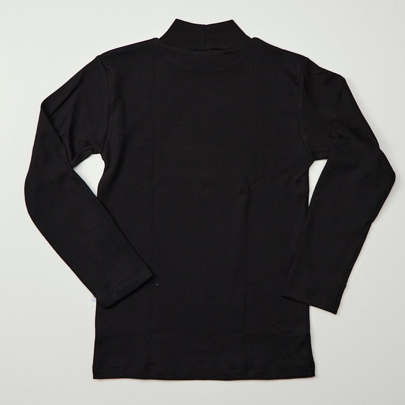 Maglia lupetto Unisex Caldo Cotone Nero - ErreGiModaBimbo