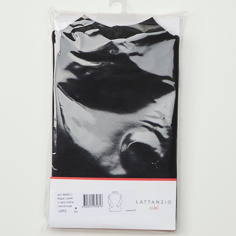 Maglia lupetto Unisex Caldo Cotone Nero - ErreGiModaBimbo