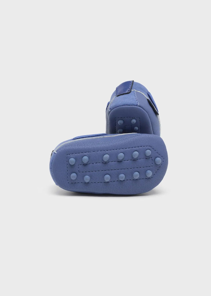 Mocassino per neonato Mayoral Newborn blu - ErreGiModaBimbo
