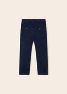 Pantalone elegante bambino Mayoral modello chino cotone blu Navy - ErreGiModaBimbo