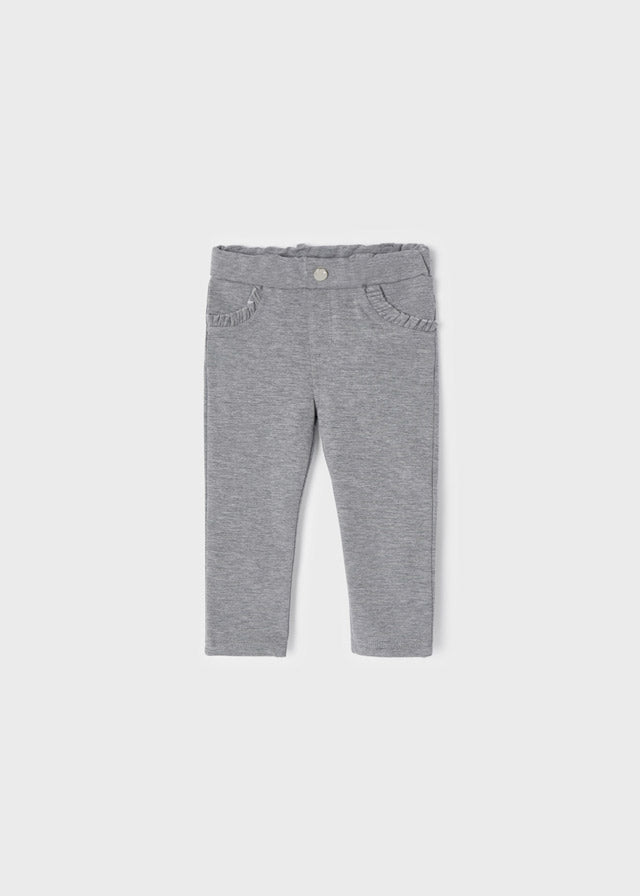 Pantalone felpa basic neonata Mayoral grigio - ErreGiModaBimbo