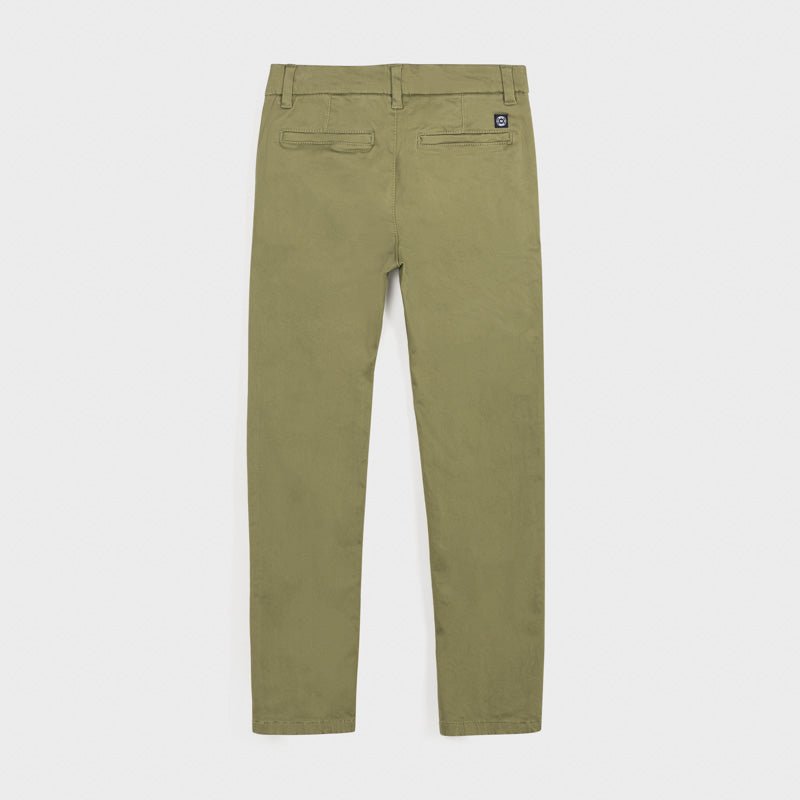 Pantaloni chino basic ragazzo Mayoral verde - ErreGiModaBimbo
