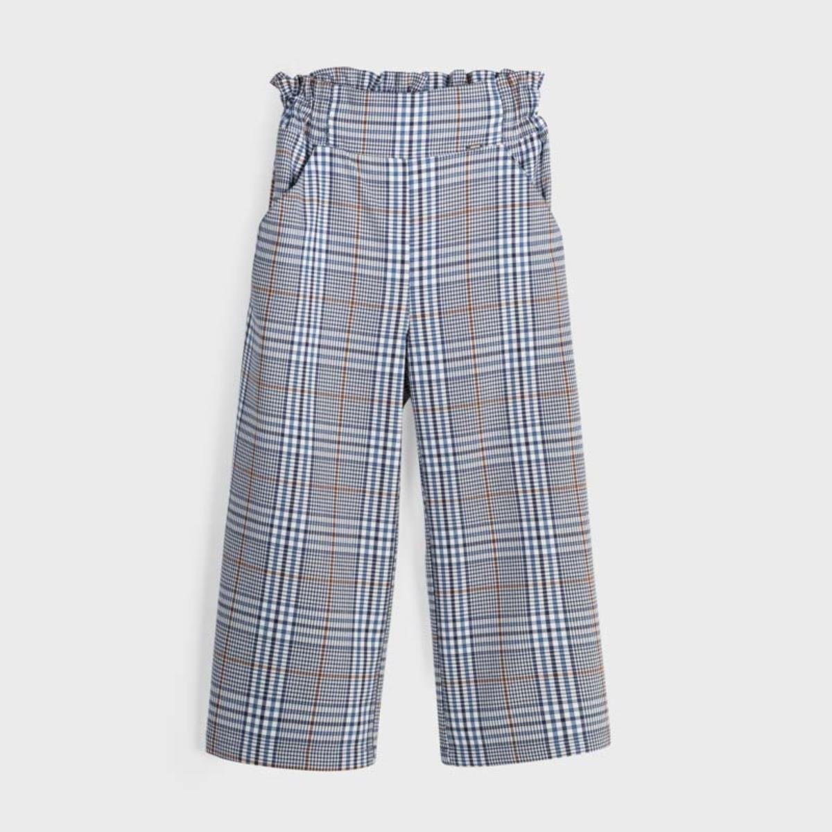 Pantaloni Culotte Bambina Quadri Mayoral - ErreGiModaBimbo