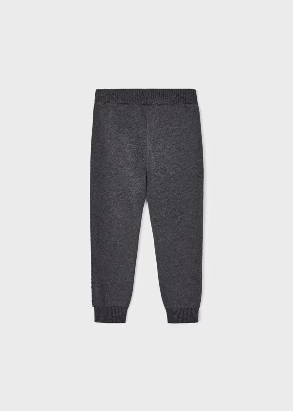 Pantaloni jogger in tricot da bambina Mayoral girgio - ErreGiModaBimbo