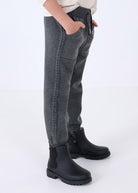 Pantaloni jogger in tricot da bambina Mayoral girgio - ErreGiModaBimbo