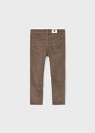 Pantaloni micropanno lucido bambina Mayoral tortora glitter - ErreGiModaBimbo