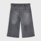 Pantaloni palazzo in jeans grigio bambina Mayoral - ErreGiModaBimbo