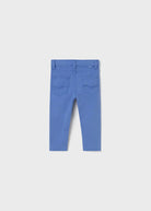 Pantaloni slim fit fresco cotone neonato Mayoral blu indaco - ErreGiModaBimbo