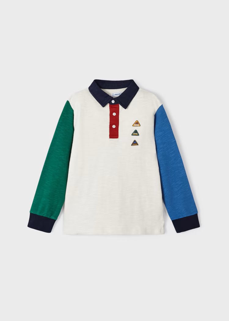 Polo better cotton bambino Mayoral multicolor - ErreGiModaBimbo