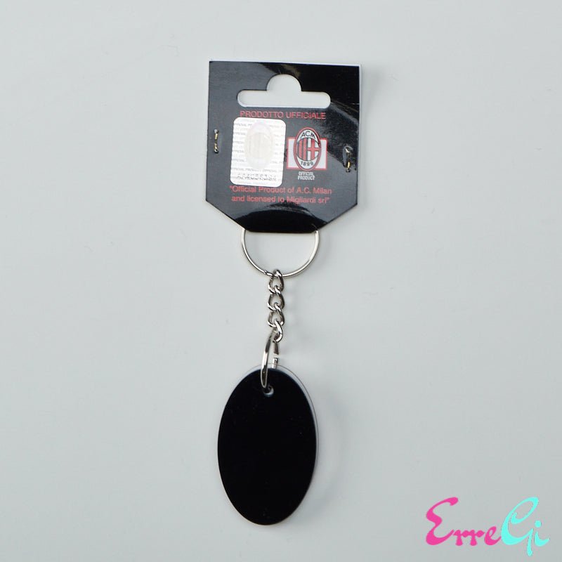 Portachiavi stemma Ufficiale A.C. Milan - ErreGiModaBimbo