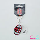 Portachiavi stemma Ufficiale A.C. Milan - ErreGiModaBimbo