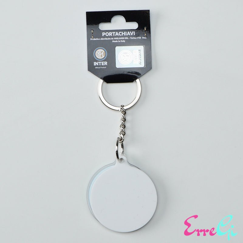 Portachiavi stemma Ufficiale F.C. Inter - ErreGiModaBimbo