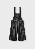 Salopette lunga siminpelle nero bambina Mayoral - ErreGiModaBimbo