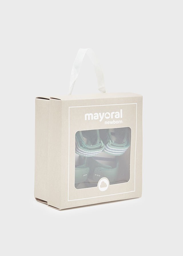 Sandaletti neonato Mayoral Newborn verdi - ErreGiModaBimbo